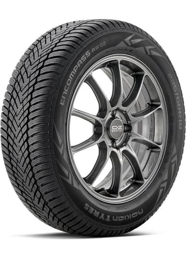 Nokian Encompass AW02 235/45R18 - fits 2020 Tesla Model 3