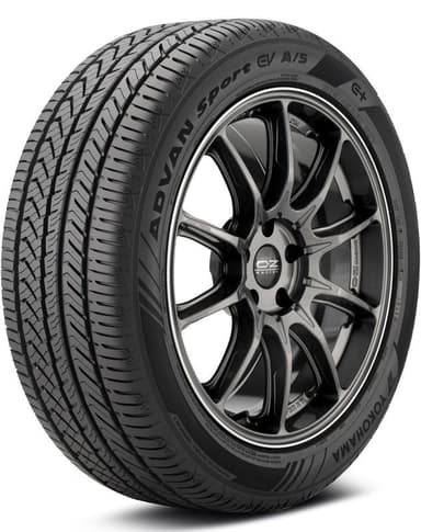 Yokohama ADVAN Sport EV A/S 255/45R19 - fits 2020 Tesla Model Y